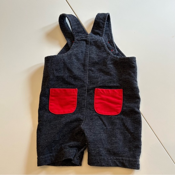 3 for $30 Disney Baby Mickey Mouse Soft Overalls Sz 3m - Picture 2 of 3